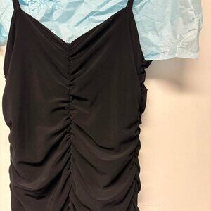 Worn once & Dry cleaned. Ask Alice Cheryl Creations Black Stretchy Dress Medium